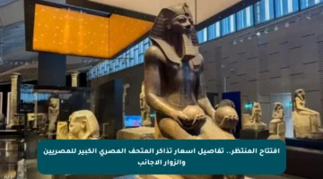 افتتاح المنتظر.. تفاصيل أسعار تذاكر المتحف المصري الكبير للمصريين والزوار الأجانب